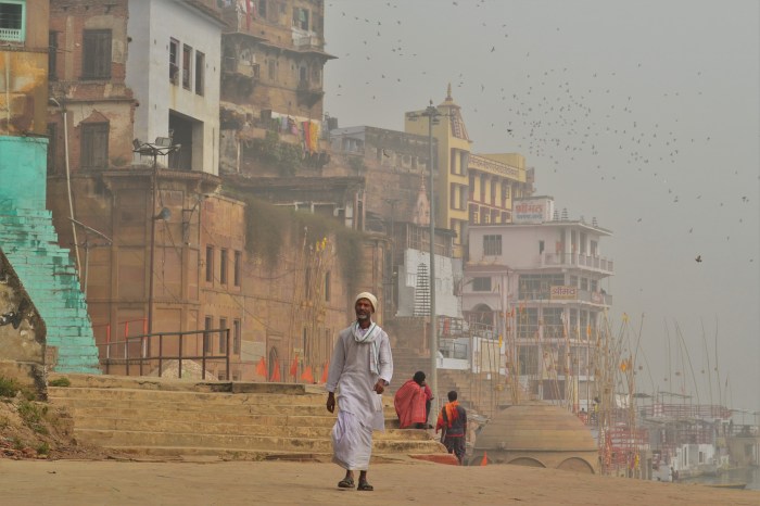 Ghats Varanasi La India