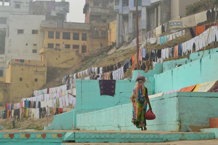 Ghats Varanasi India