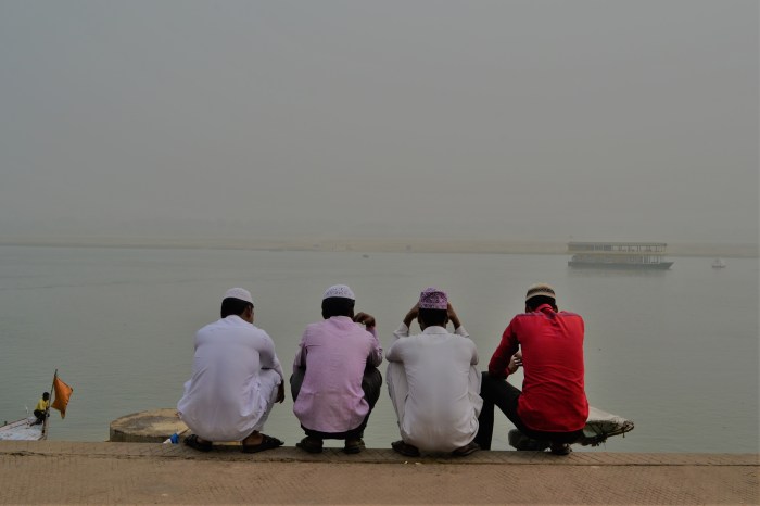 Amanecer en Varanasi