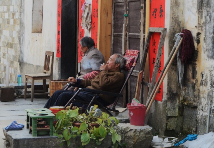 gente local hutong