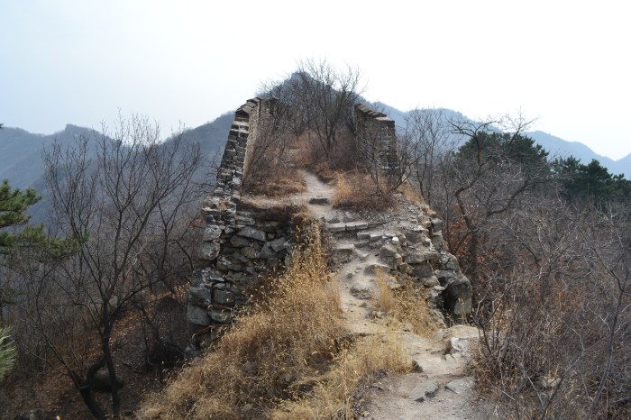 trekking gran muralla china
