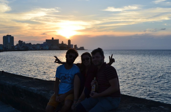 atardecer malecón la habana