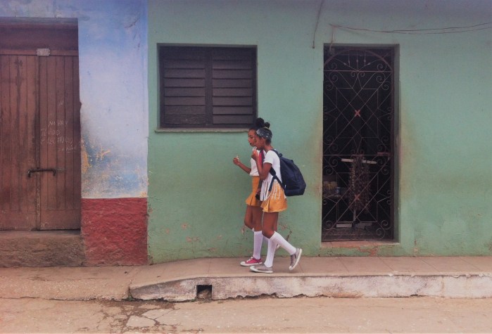 estudiantes cubanas trinidad