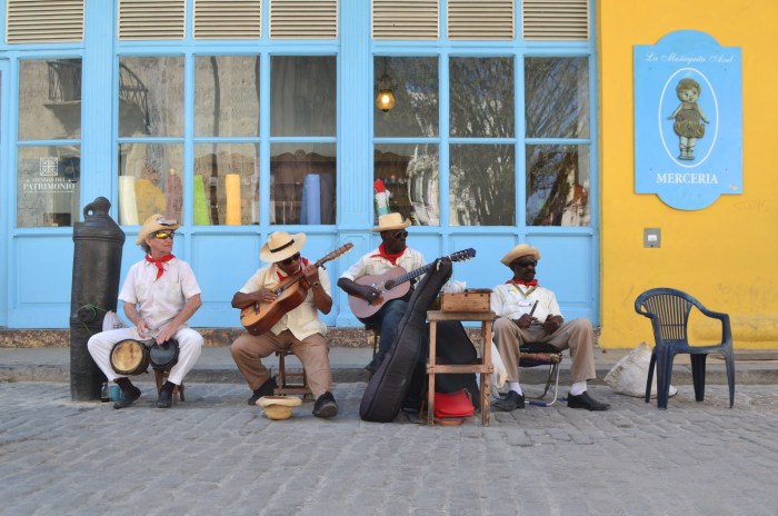 música callejera habana
