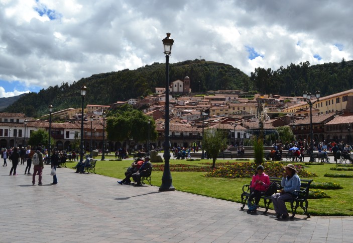 plaza principal cusco