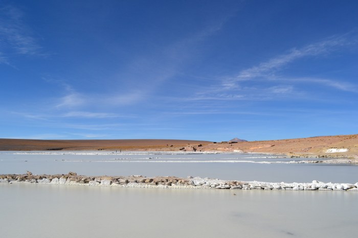 Laguna blanca Bolivia