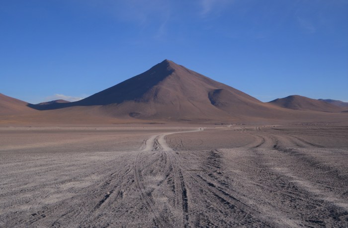 Ruta cuatro días hasta Uyuni