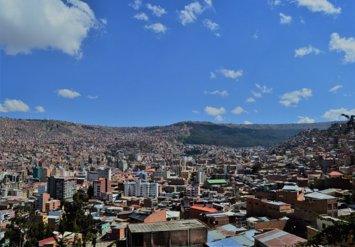 vista panorámica La Paz