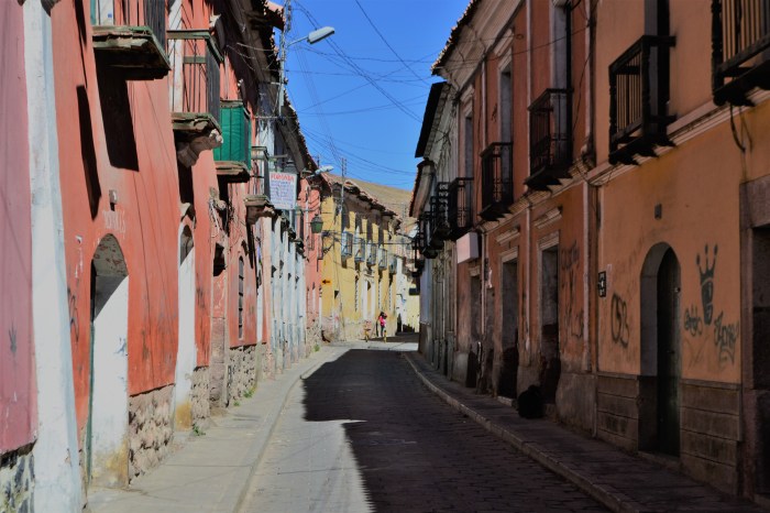 Zona histórica Potosí