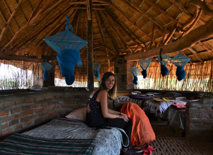 Dormitorio contra la malaria