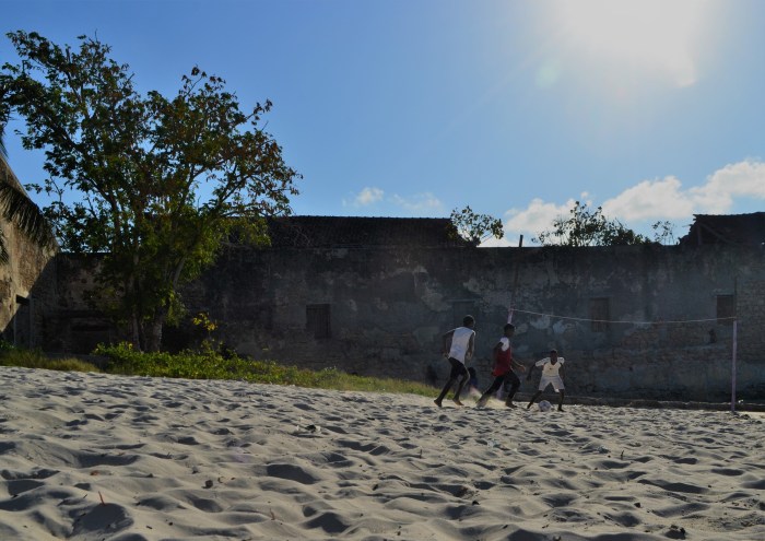 Fútbol playa Mozambique