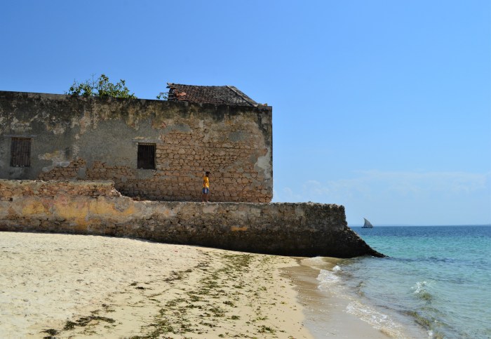 Playa de isla de Mozambique