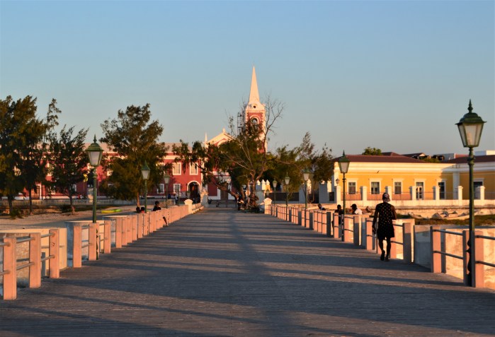 Puente de isla de Mozambique