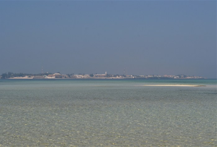 Vista panorámica de Isla de Mozambique, África