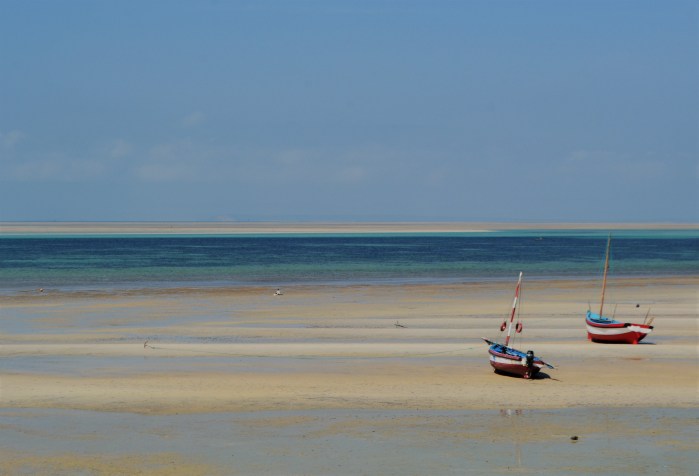 Barcas en el archipiélago Bazaruto