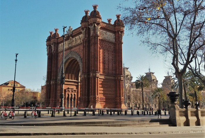 arco de triunfo barcelona