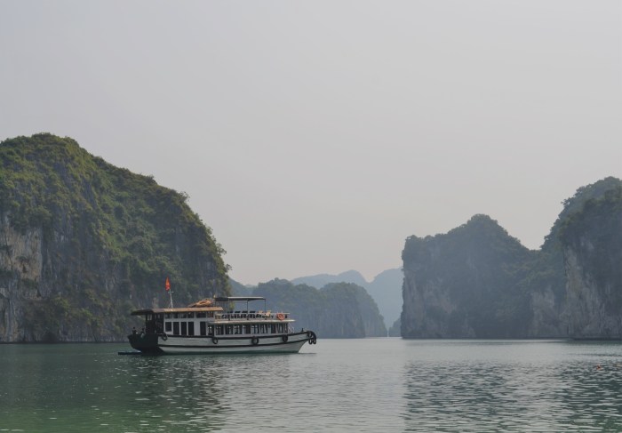 Barco Ha Long bahía