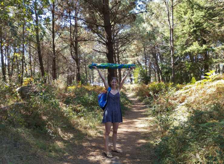 Sendero playa Galicia